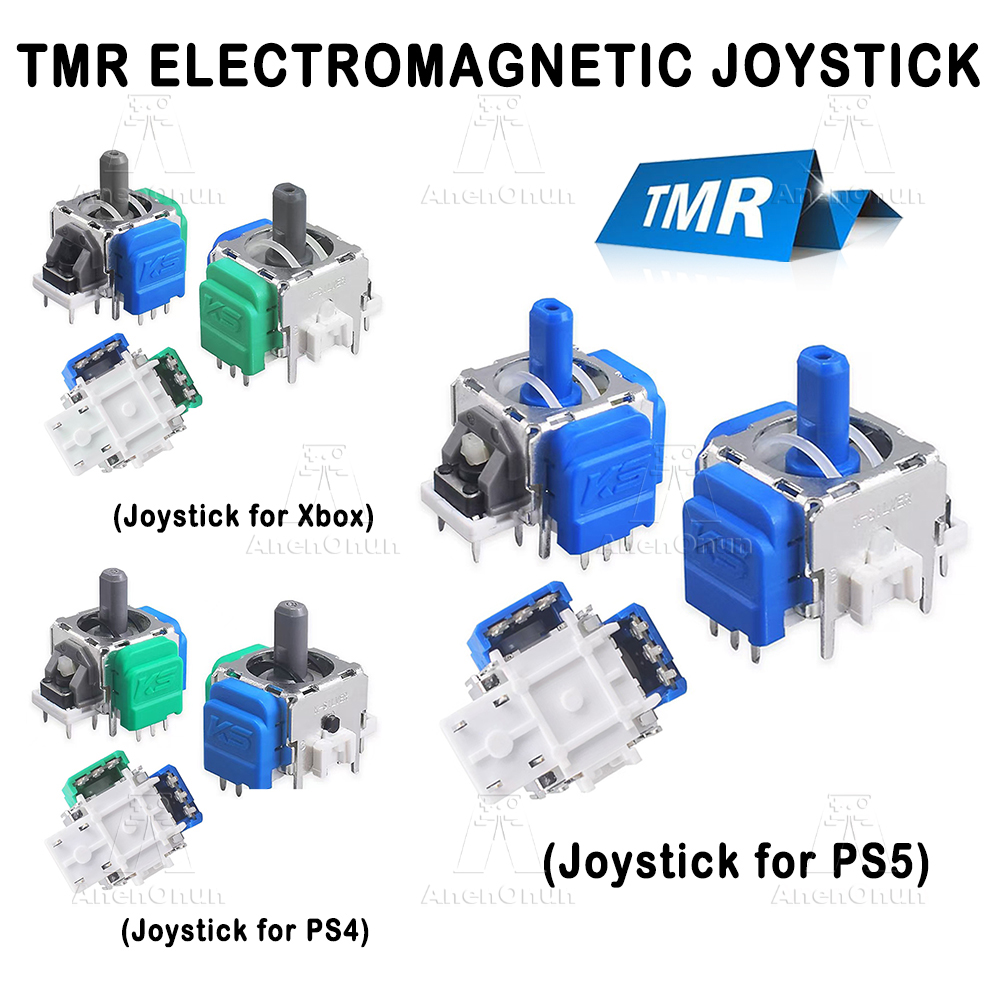 Gaming Accessories Joystick - TMR 電磁ジョイスティック PS5/PS4/Xbox コントローラーゲームパッド親指スティックノードリフト 3D アナログセンサーアップグレード交換キット