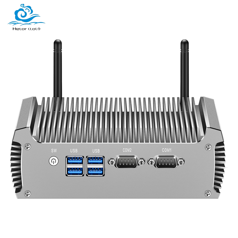Intel Cpu Core I5 - インテル Core i7-5500U ミニPC、4xUSB3.0、1xHDMI、1xVGA、2xDB9 RS232対応、WiFi対応、Linux対応、産業用Windows10対応コンピューター
