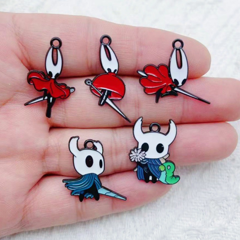 Gaming Accessories Gifts - 10 個合金ドリップオイル漫画アクセサリーペンダント DIY イヤリングキーホルダーペンダント