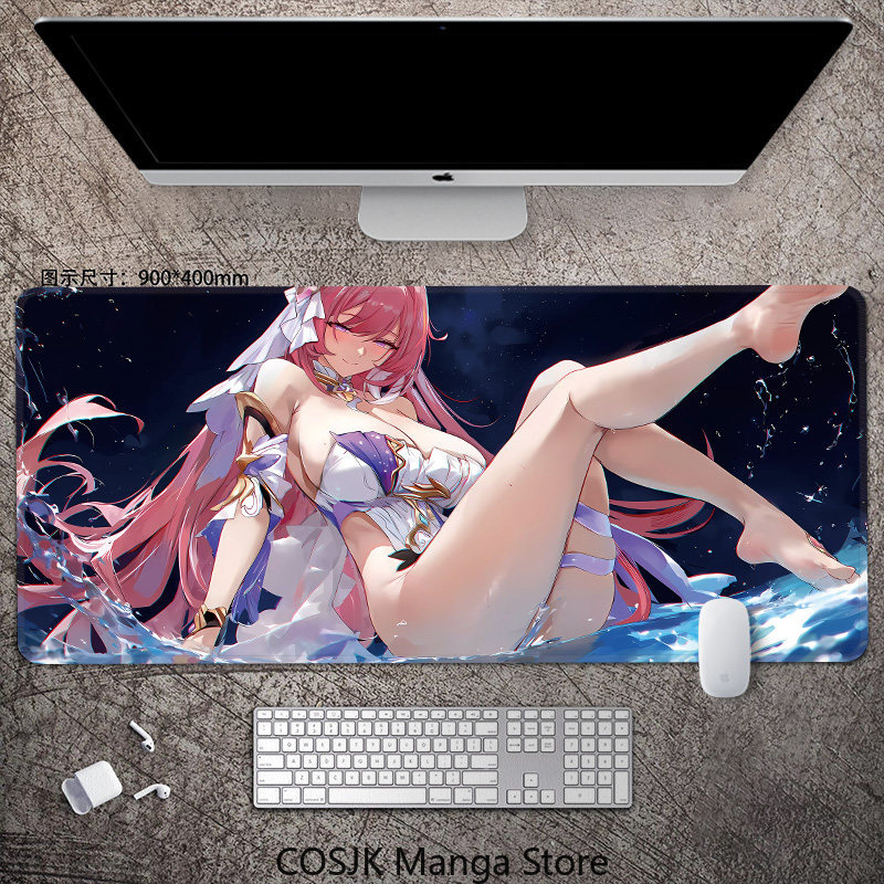 Gaming Accessories Korea - アニメ Honkai Impact 3rd ゲーミングマウスパッド 特大滑り止めデスクマット