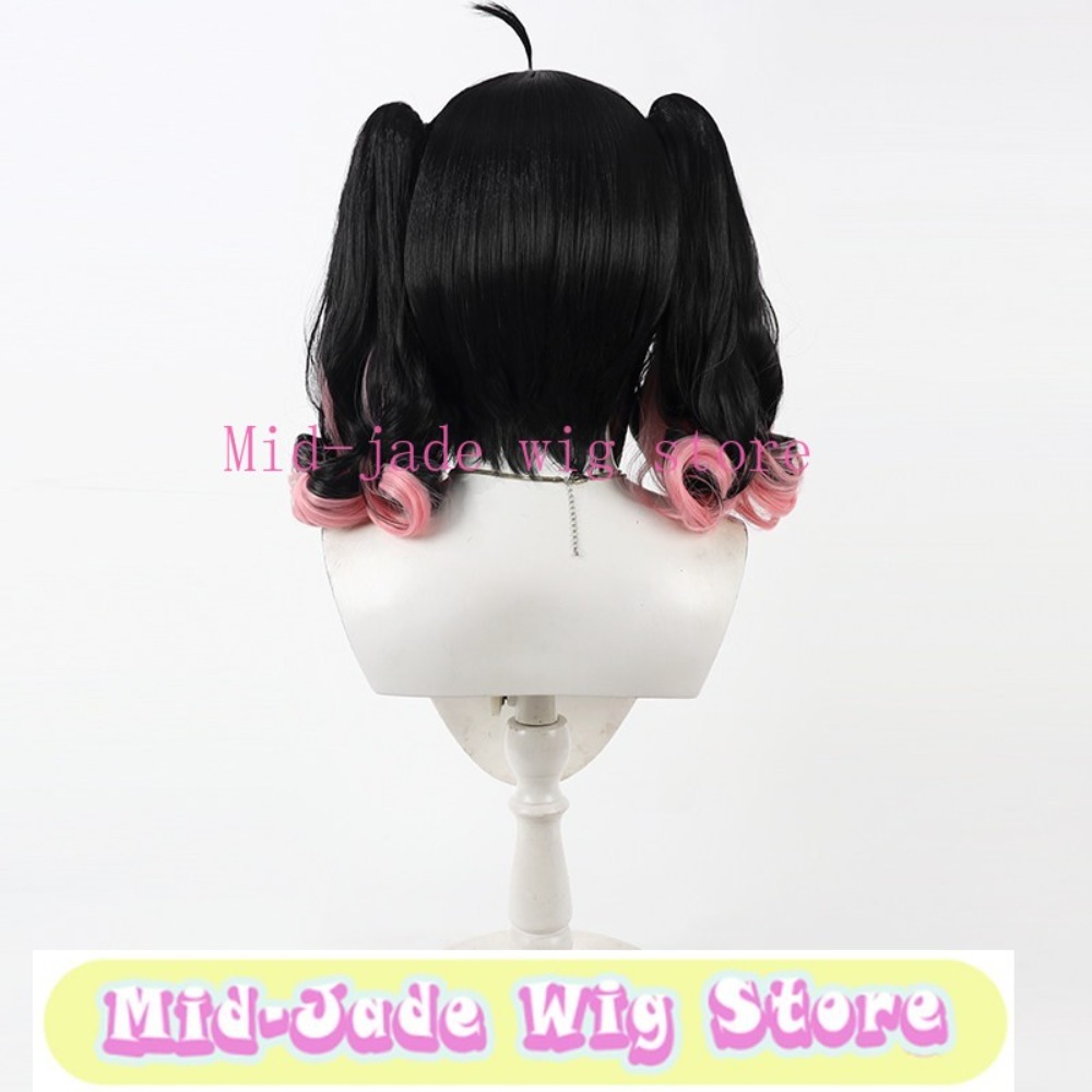Gaming Accessories Korea - Nangong Wu コスプレウィッグ スプリットツインテール ロングヘア 耐熱合成繊維