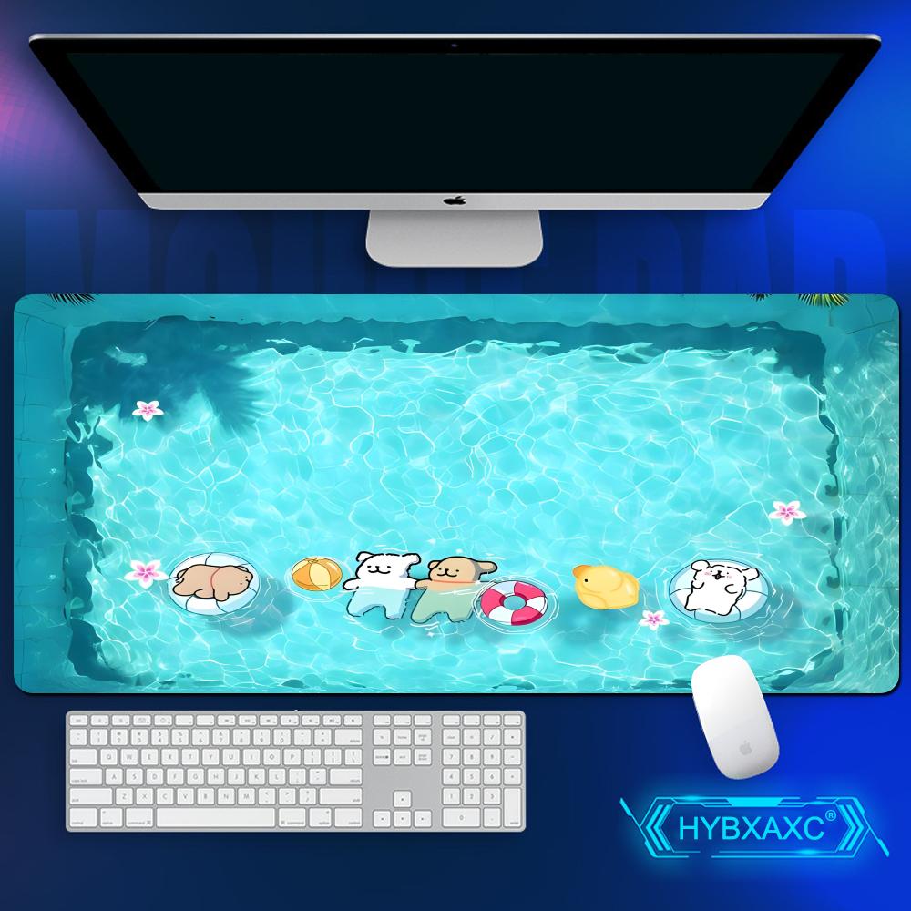Gaming Accessories Korea - インウォーターコリアマルチーズ子犬かわいい犬マウスパッドコンピュータラップトップゲーマーパッドPCゲームアクセサリーデスクマットHYBXAXC
