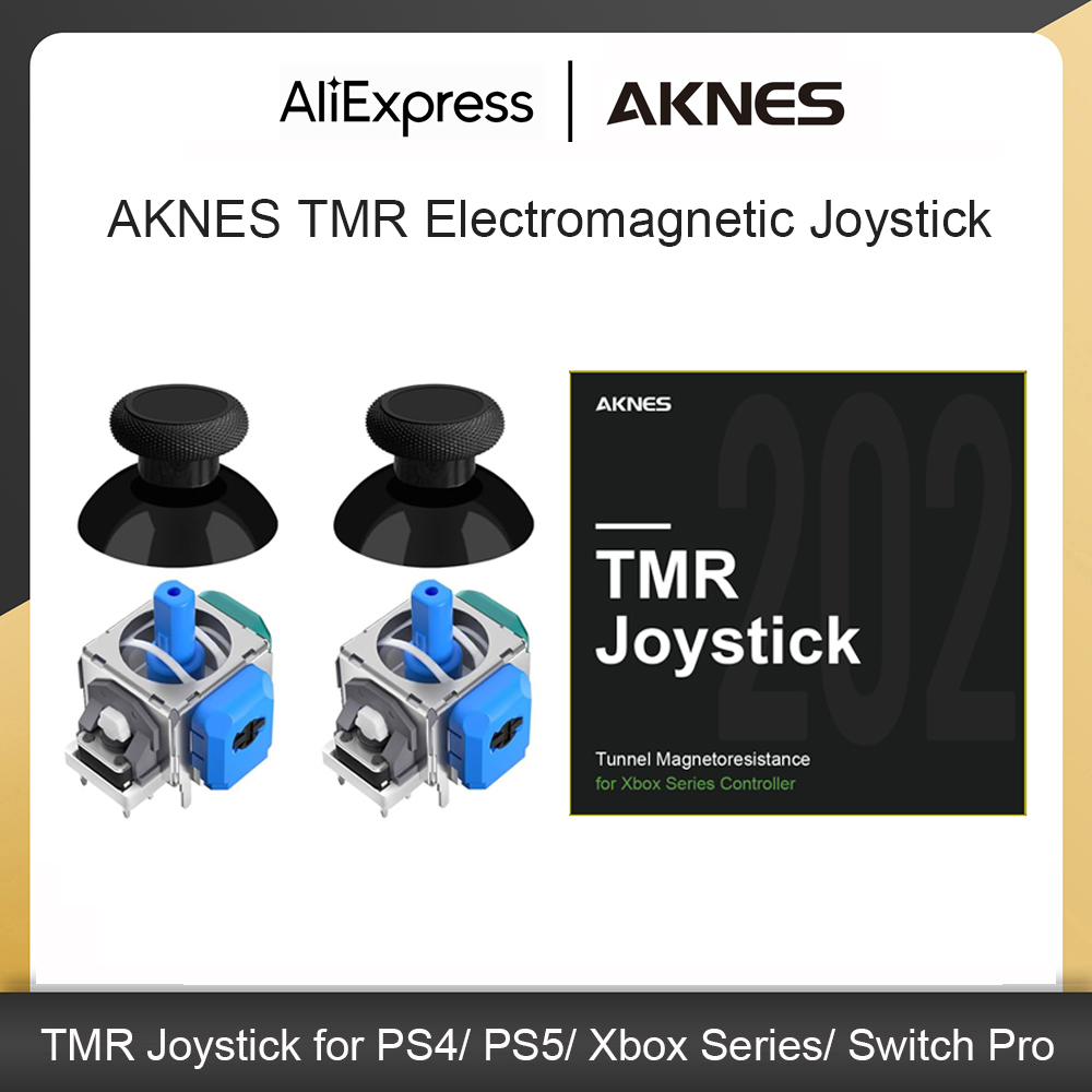 Gaming Accessories Joystick - AKNES×HALLPI TMR 電磁ノードリフトジョイスティック PS4 Xbox シリーズゲームパッド