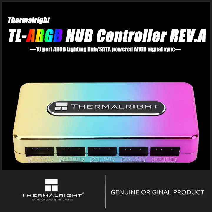 Fan Hub Rgb Controller - Thermalright TL-ARGB HUB コントローラー REV.A 10ポート