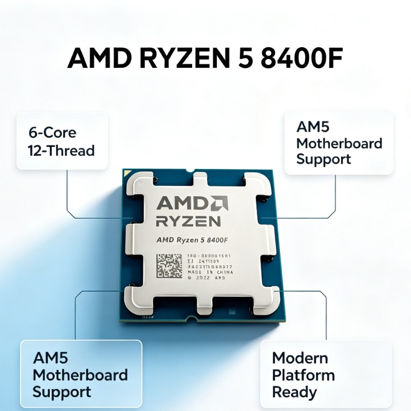 Amd Cpu Ryzen 5 - Ryzen 5 8400F AM5ソケット ゲーミングCPU 6コア