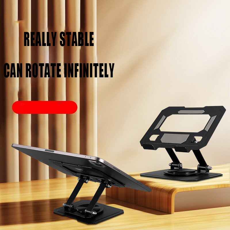 Gaming Accessories Tablet - 360 ° 回転可能なタブレットスタンド 調整可能な折りたたみ式デスクトップスタンドホルダー 4対応