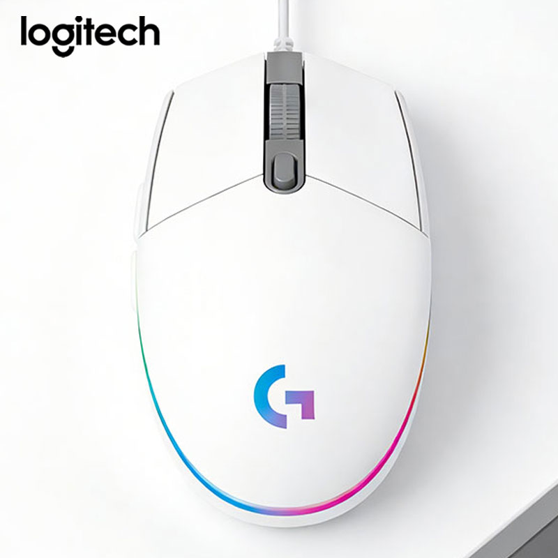 Logitech Mouse G203 - ロジクール G102/G203 Eスポーツ グラフィックデザイン向け 長時間効率的オフィスワーク用マウス 人間工学に基づいたデザイン