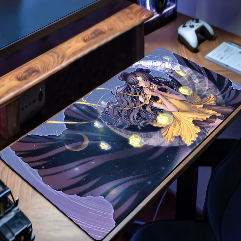 90x40cm マウスパッド S-セーラームーン 大型アニメ - Gaming Accessories Table のレビューと価格