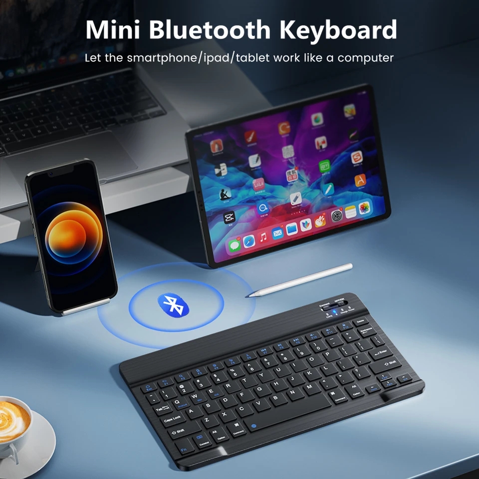 スペイン語、フランス語、Bluetooth、ワイヤレスキーボ - Gaming Accessories Korea のレビューと価格