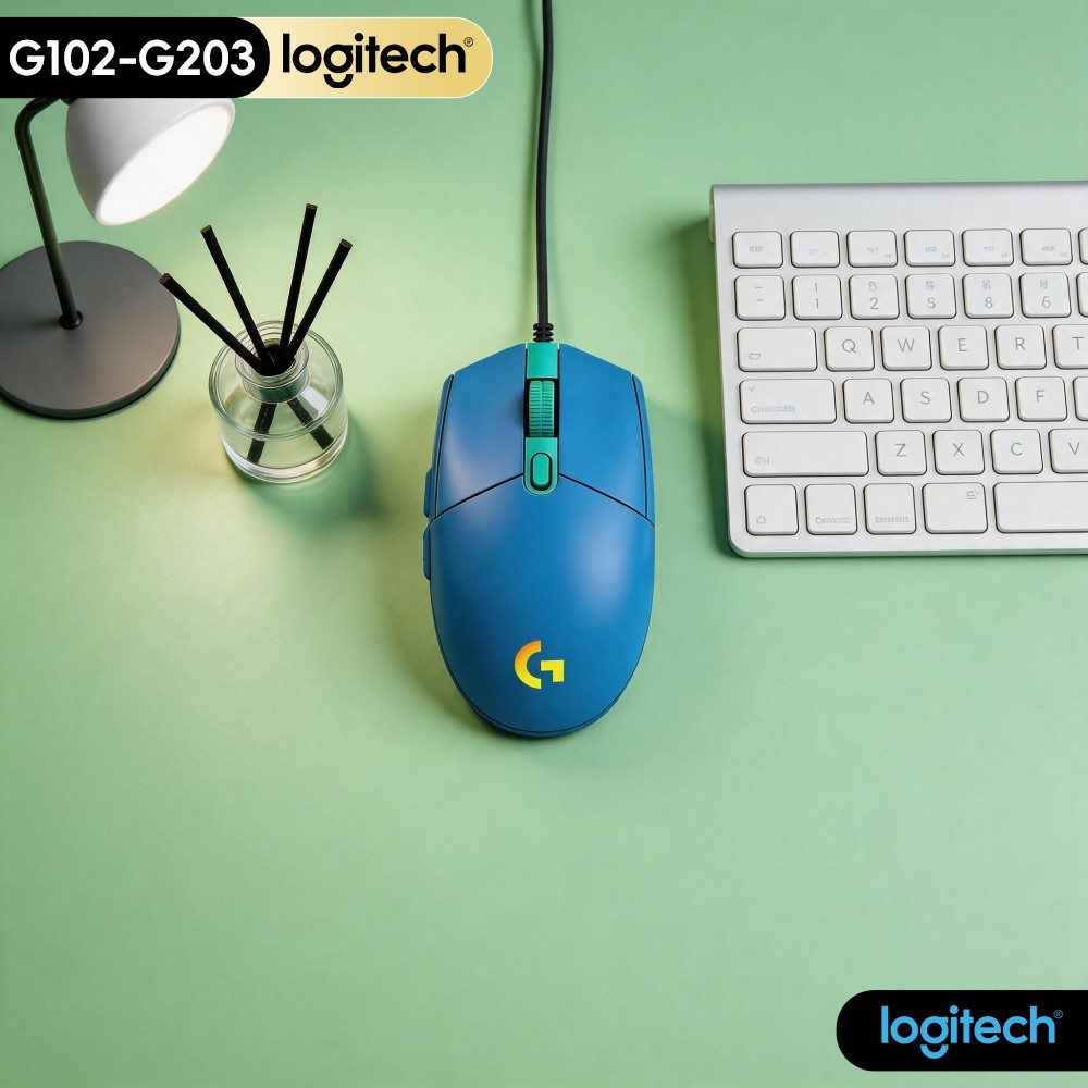 G102 ロジクール G203 マウス、ライトシンク RGB - Logitech Mouse G203 のレビューと価格