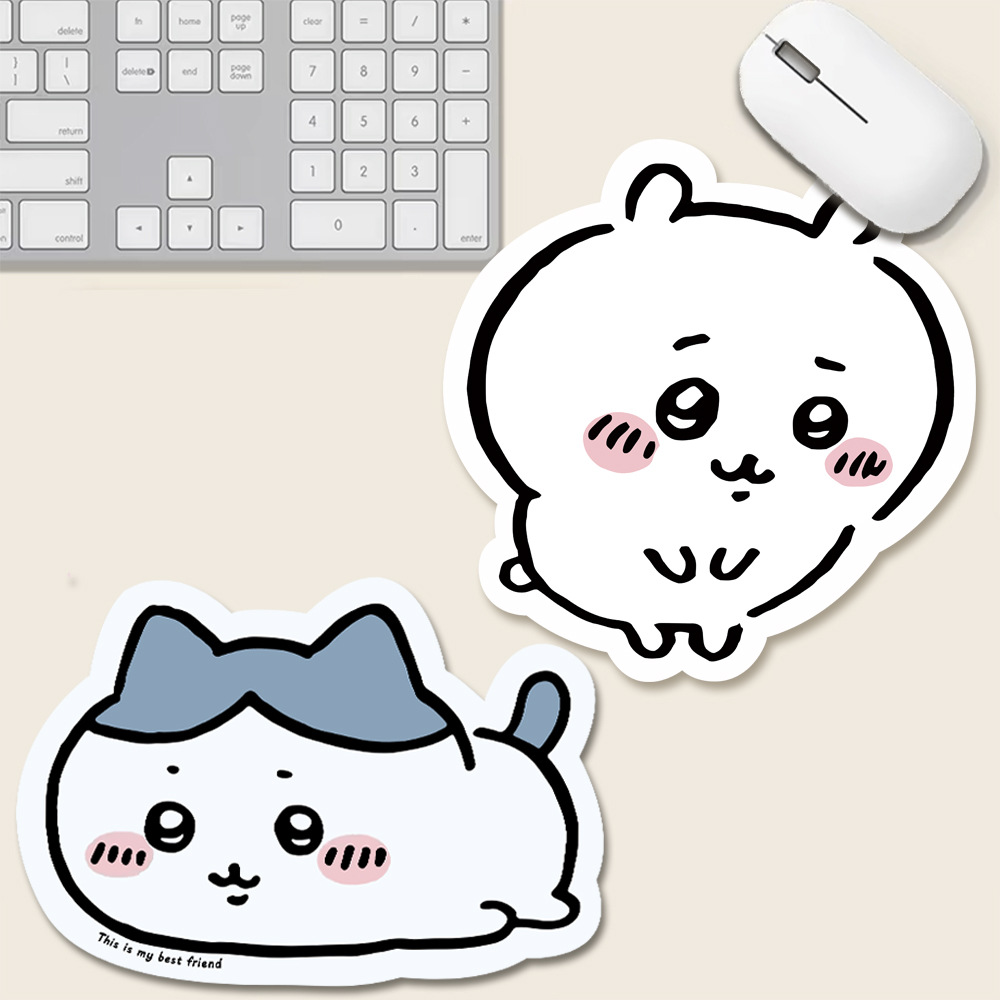かわいいちいかわ漫画マウスパッドソフト防水デスクプロテクター - Accessories For Your Gaming Room のレビューと価格