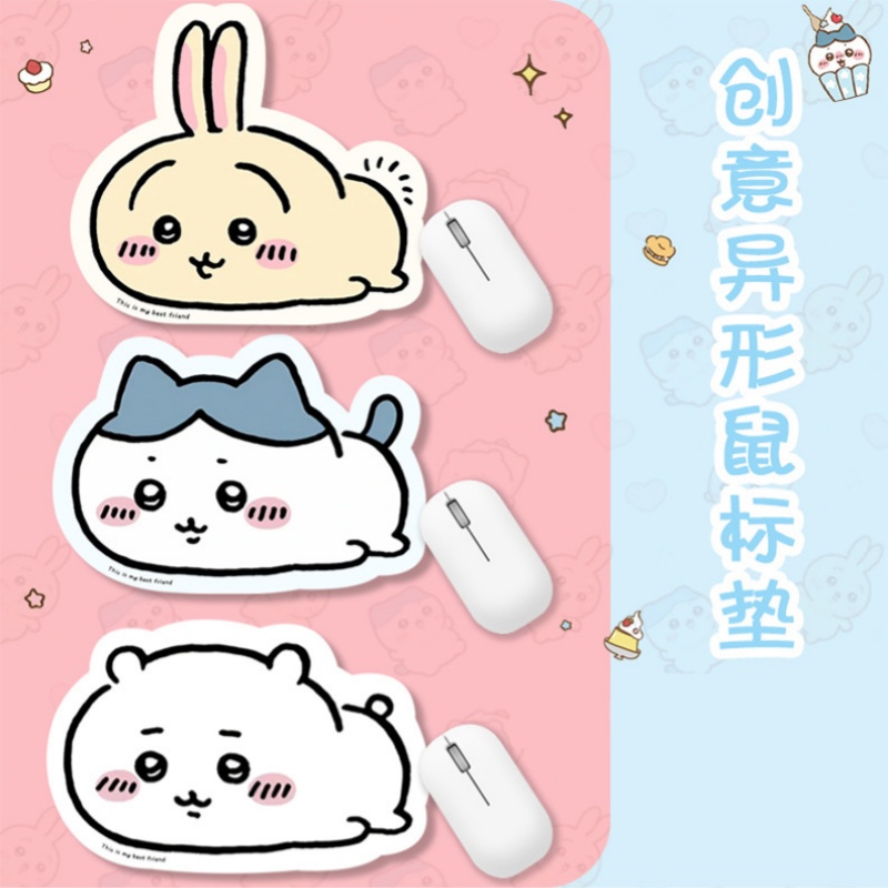 かわいいちいかわ漫画マウスパッドソフト防水デスクプロテクター - Accessories For Your Gaming Room のレビューと価格