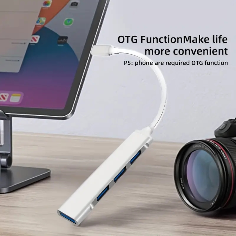 4ポートマルチスプリッターType CハブUSBアダプターO - Gaming Accessories Girly のレビューと価格