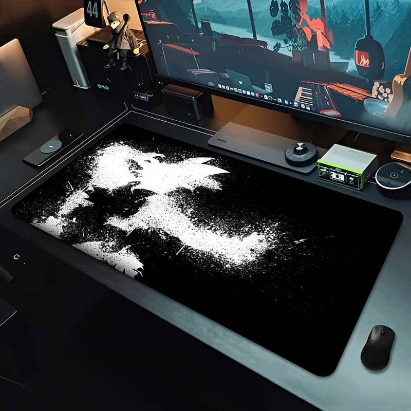 DBZ ブラックアニメマウスパッドドラゴンボール大型 PC  - Gaming Accessories For Gaming Setup のレビューと価格