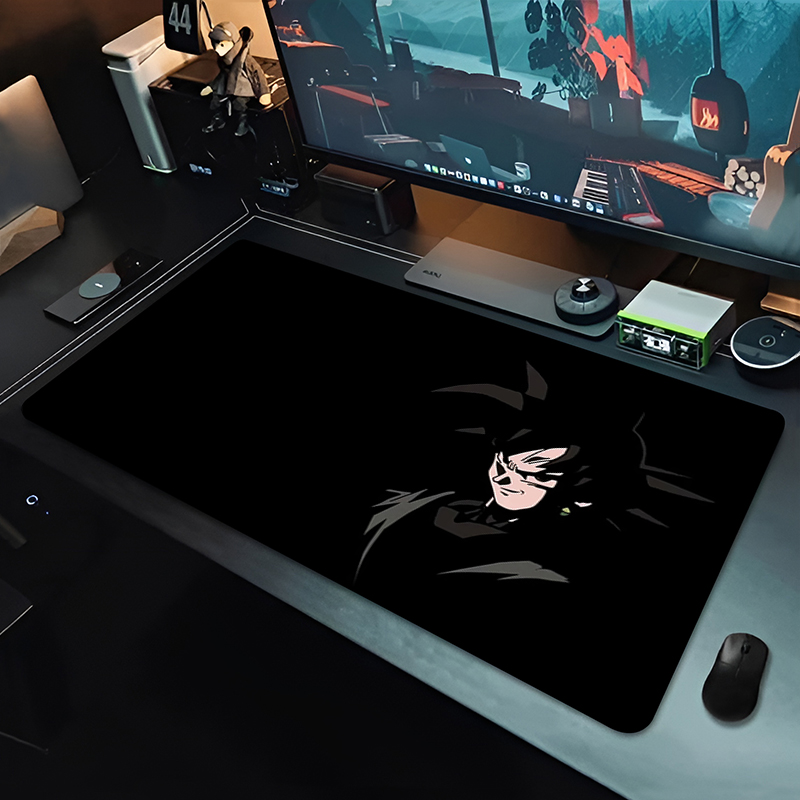 DBZ ブラックアニメマウスパッドドラゴンボール大型 PC  - Gaming Accessories For Gaming Setup のレビューと価格