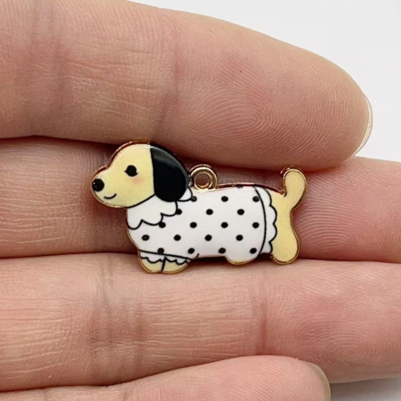 12 個漫画動物ソーセージ犬ペンダント DIY イヤリングキ - Gaming Accessories Gifts のレビューと価格