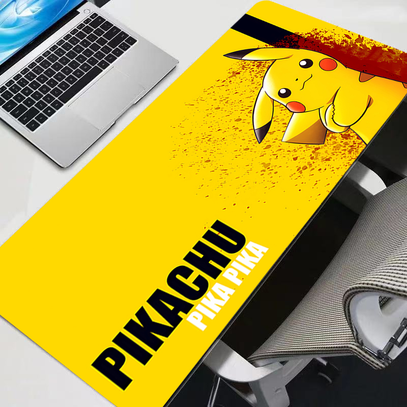 マウスパッド大 P-ピカチュウゴム PC コンピュータゲーム - Gaming Accessories For Gaming Setup のレビューと価格