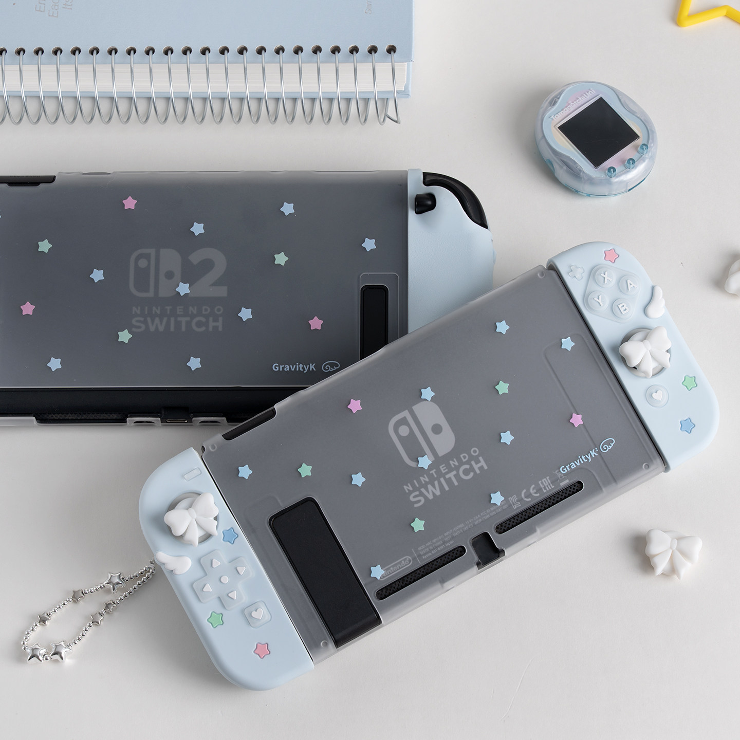 オリジナル保護ケーススイッチ 2 Oled Ns スターボウ - Gaming Accessories Joystick のレビューと価格