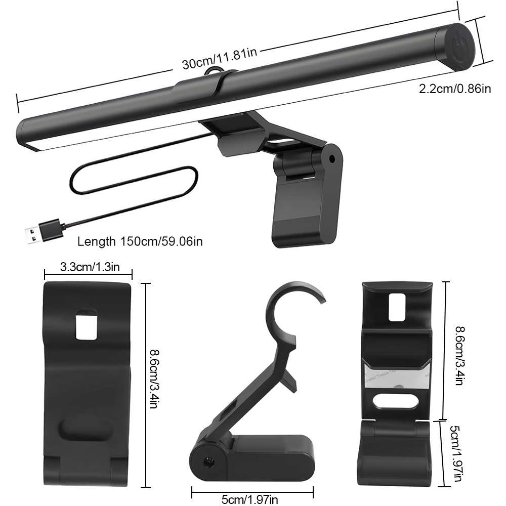 デスクトップPCモニター画面吊り下げライトバーRGB雰囲気照 - Monitor Light Bar のレビューと価格
