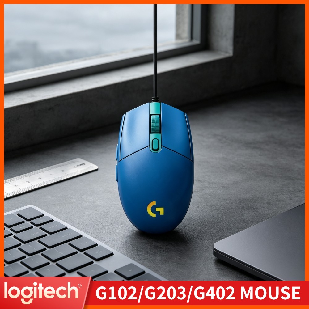 ロジクール G203 有線ゲーミングマウス 簡単接続 RGB - Logitech Mouse G203 のレビューと価格