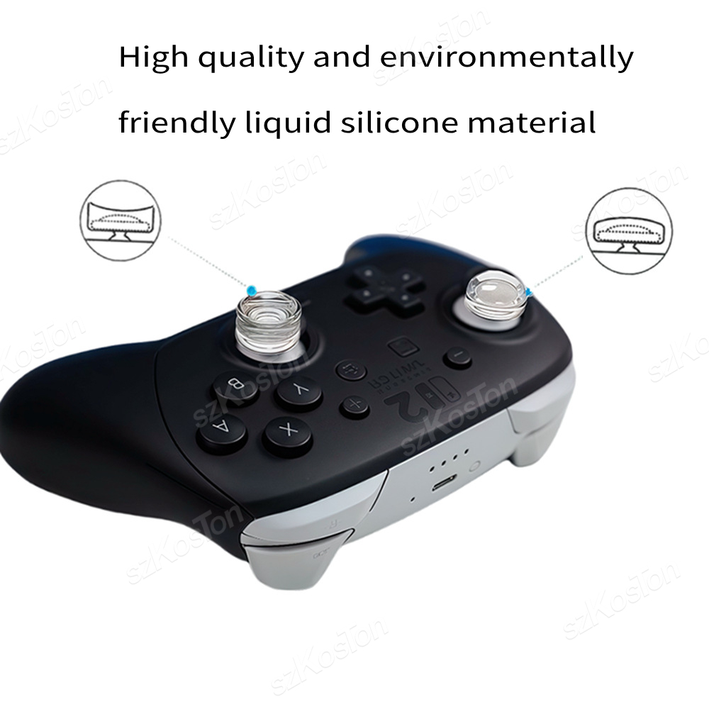 クリアサムグリップキャップ Switch 2 Pro コント - Gaming Accessories Joystick のレビューと価格