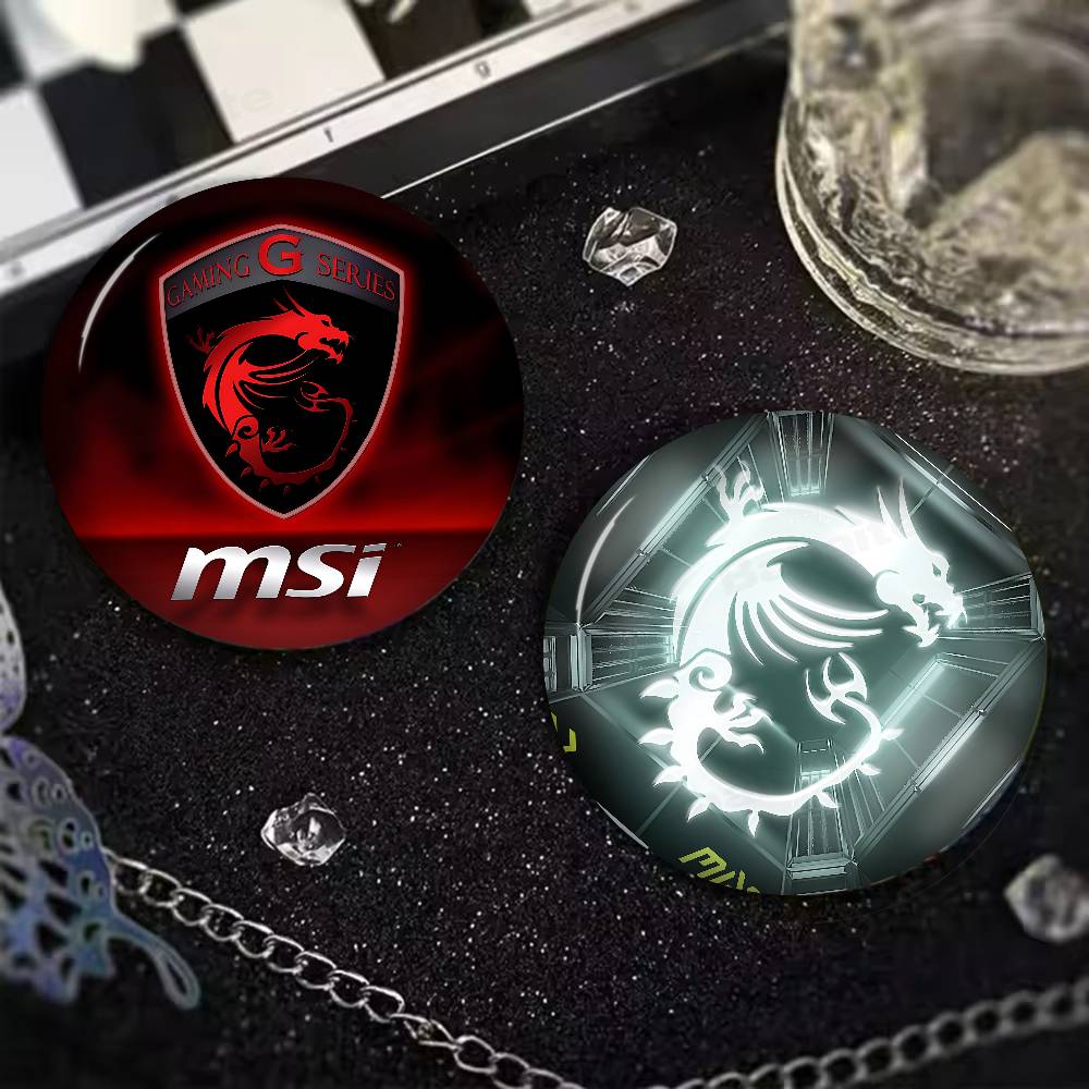 ゲーミングドラゴン-MSI 58mm 手作りブローチ漫画コス - Gaming Accessories Korea のレビューと価格