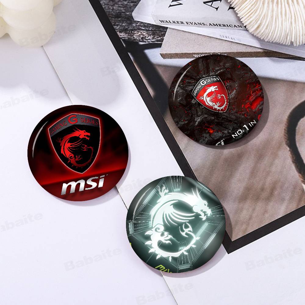 ゲーミングドラゴン-MSI 58mm 手作りブローチ漫画コス - Gaming Accessories Korea のレビューと価格