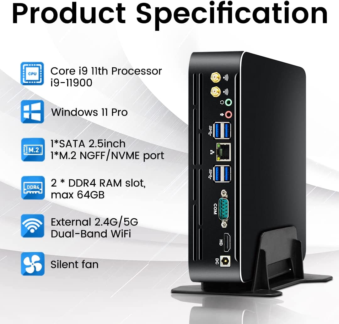 Partaker 第11世代インテルミニPC Windows - Intel Cpu Core I5 のレビューと価格