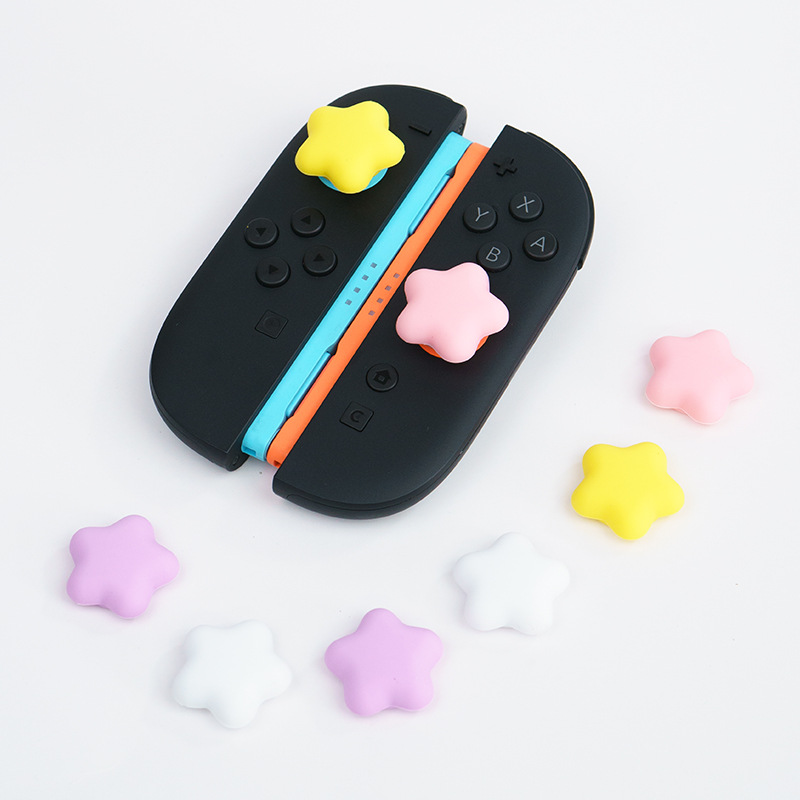 星型シリコン製サムグリップ Switch 2 Joy-Con - Gaming Accessories Girly のレビューと価格
