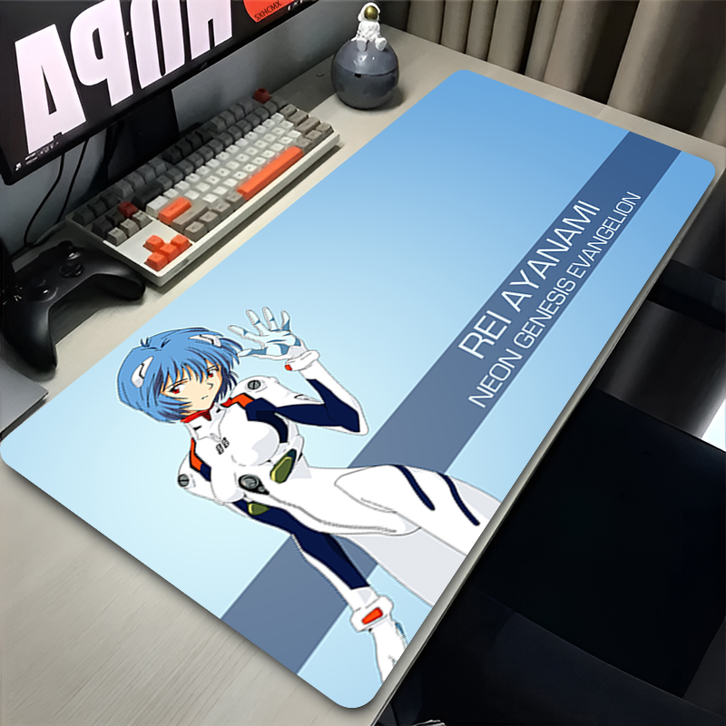 マウスパッド XXL 大型かわいいアニメガール綾波レイマウス - Gaming Accessories For Gaming Setup のレビューと価格