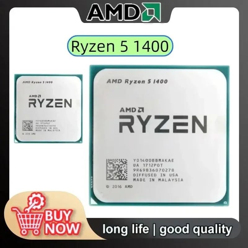 AMD Ryzen 5 1400 100%新品純正CPU 3 - Amd Cpu Ryzen 5 のレビューと価格
