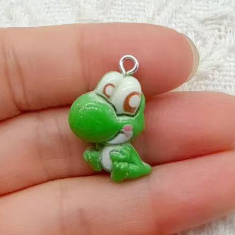 10個入り樹脂製漫画ペンダント、DIYジュエリー製作イヤリン - Gaming Accessories Gifts のレビューと価格