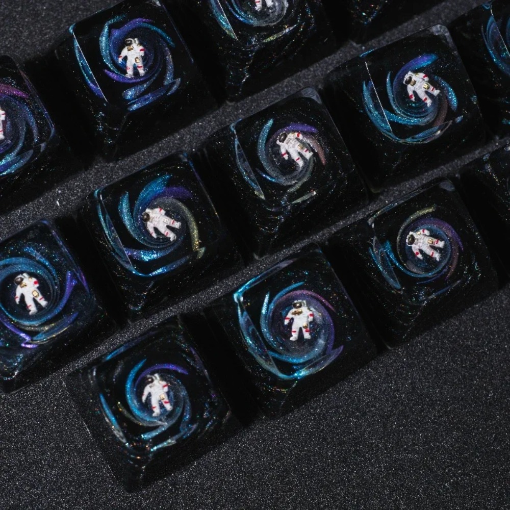 樹脂製の職人の宇宙飛行士のキーキャップ,メカニカルキーボード - Gaming Accessories Korea のレビューと価格